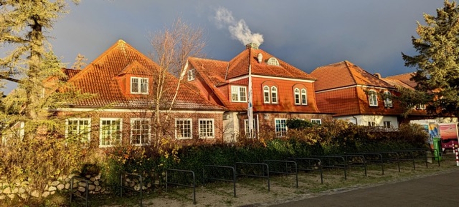 Außenansicht des Nationalpark-Haus Föhr