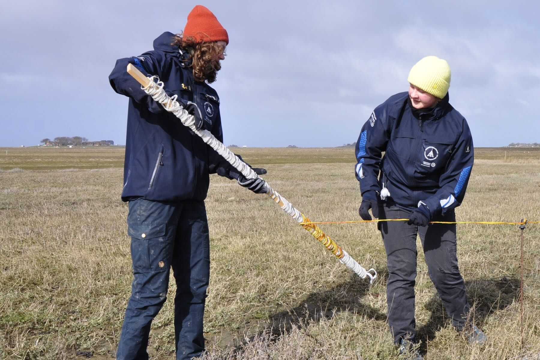 Freiwillige bei der Arbeit Freiwillige bei der Arbeit