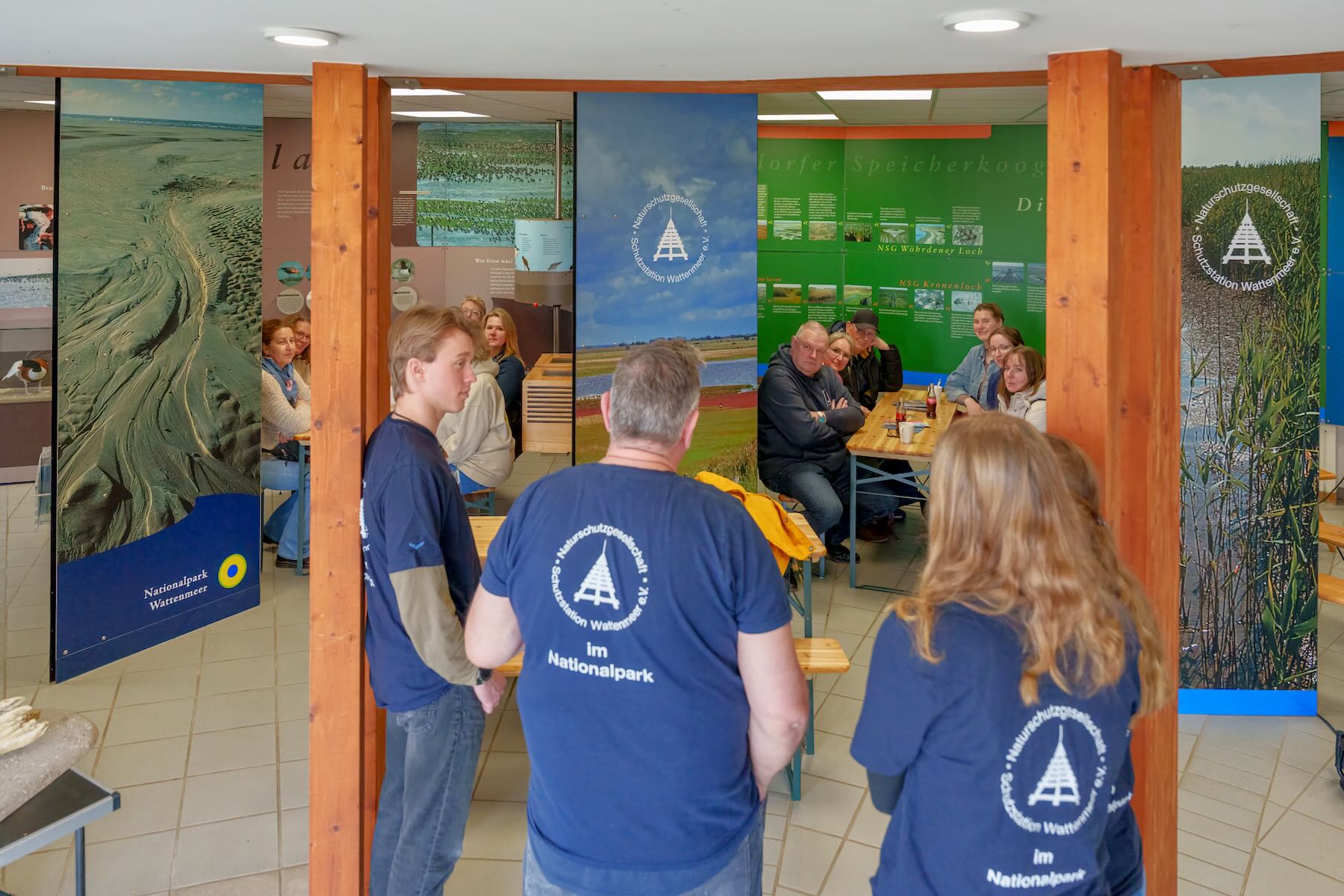 Team und Besucher Team und Besucher